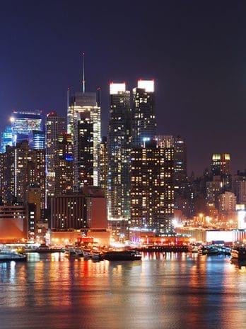 Fotobehang – 004.22 Citylights in New York