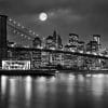 Fotobehang - 004.24 Skyline NY-city by night - Afbeelding 2
