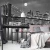 Fotobehang - 004.24 Skyline NY-city by night - Afbeelding 3