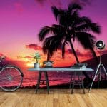 Fotobehang - 013.12 Sunset Beach