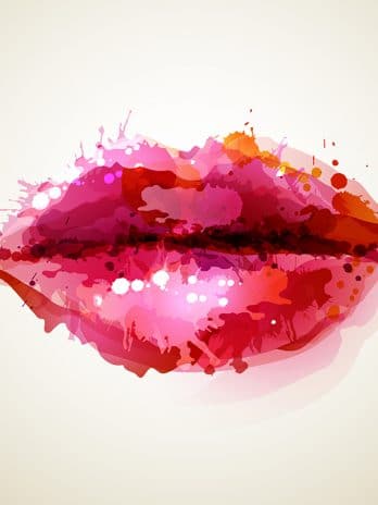 Fotobehang – 016.51 Modern Art Lips