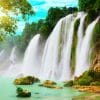 Fotobehang - 045.03 Tropische waterval - Afbeelding 2