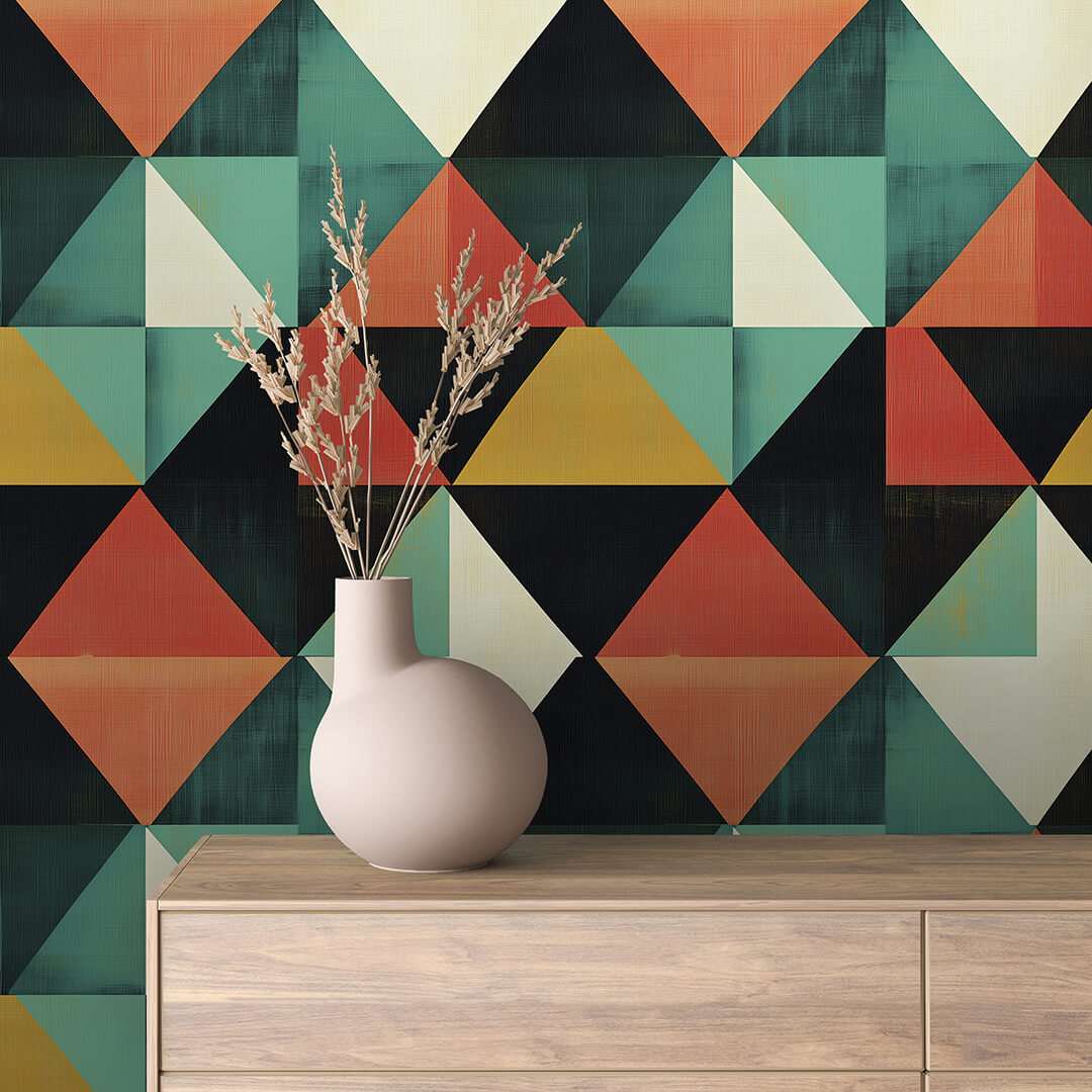 Kleurrijk Geometrisch Patroon