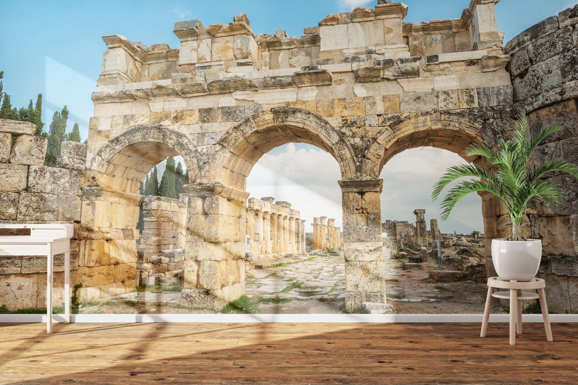 Historische Romeinse Ruïne