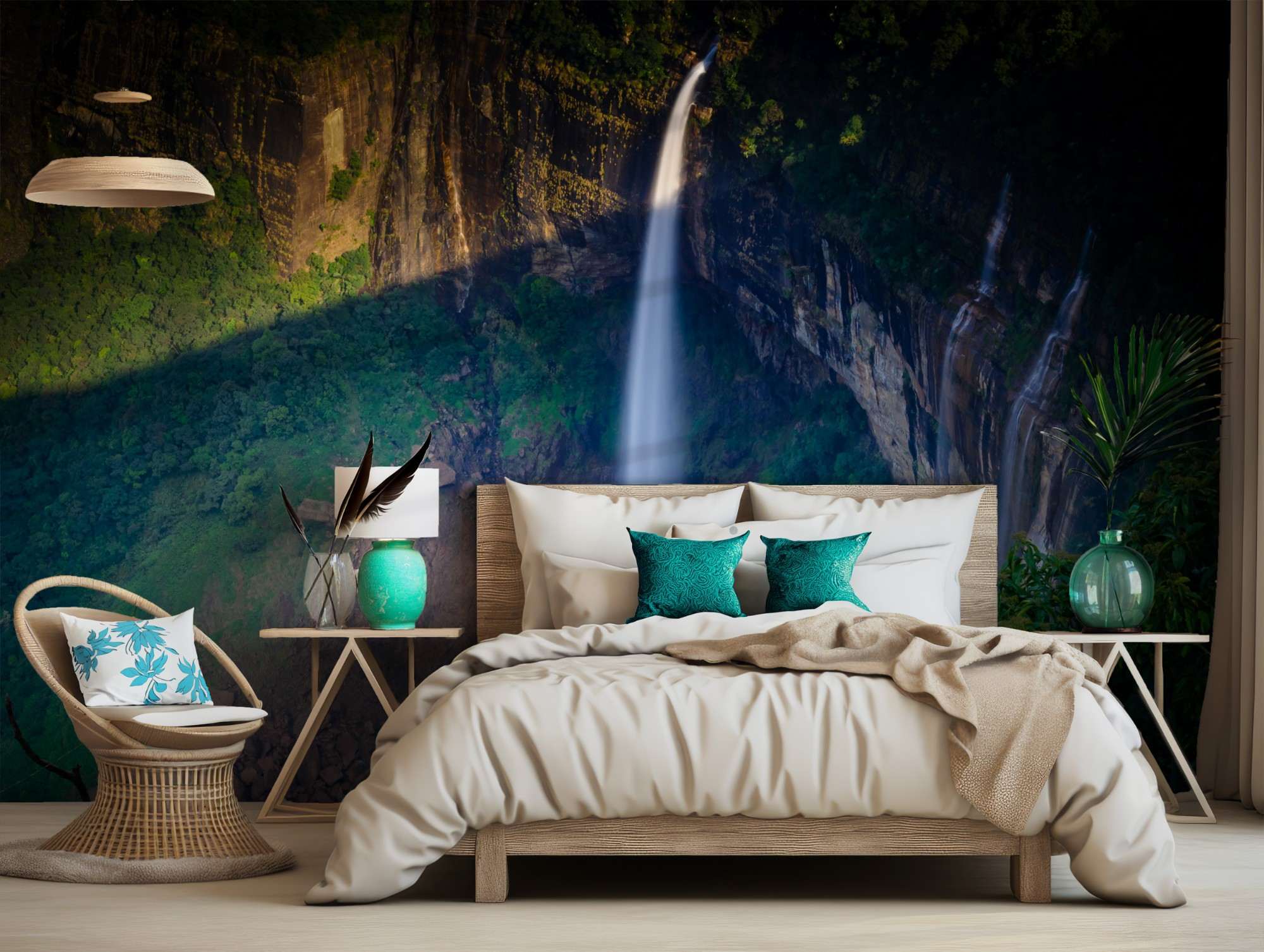 Hoge Smalle Waterval in Rotskloof