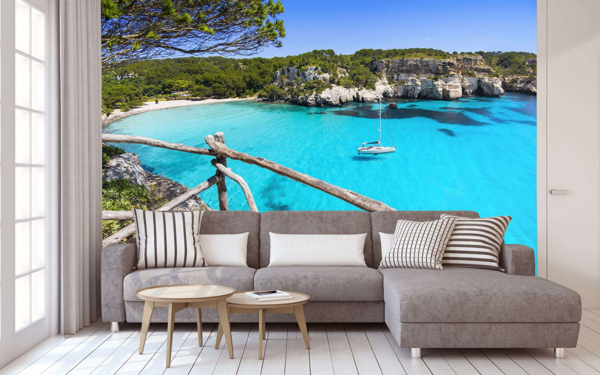 Ibiza Turquoise Baai met Uitzichtpunt