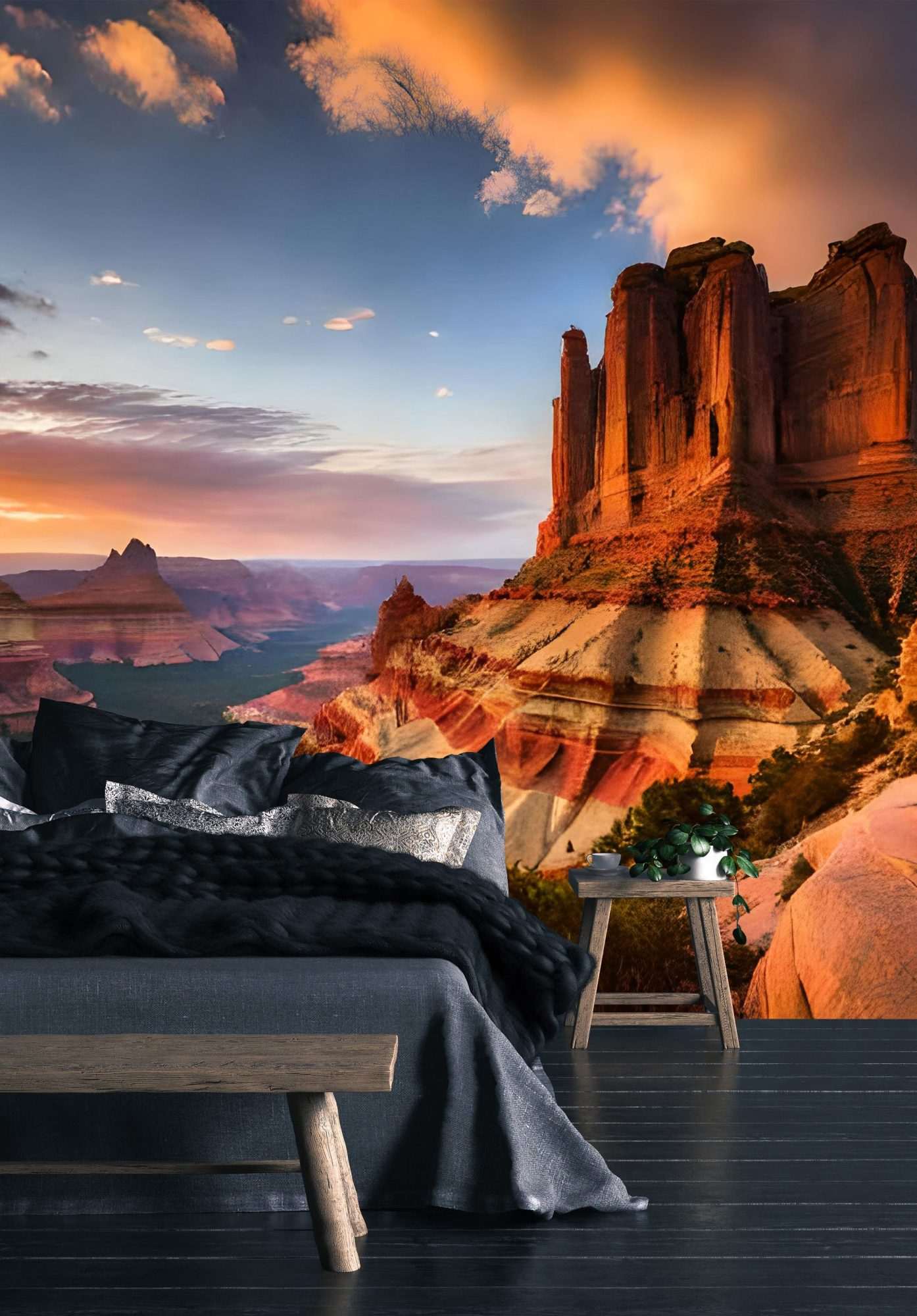 Monument Valley bij Zonsopkomst