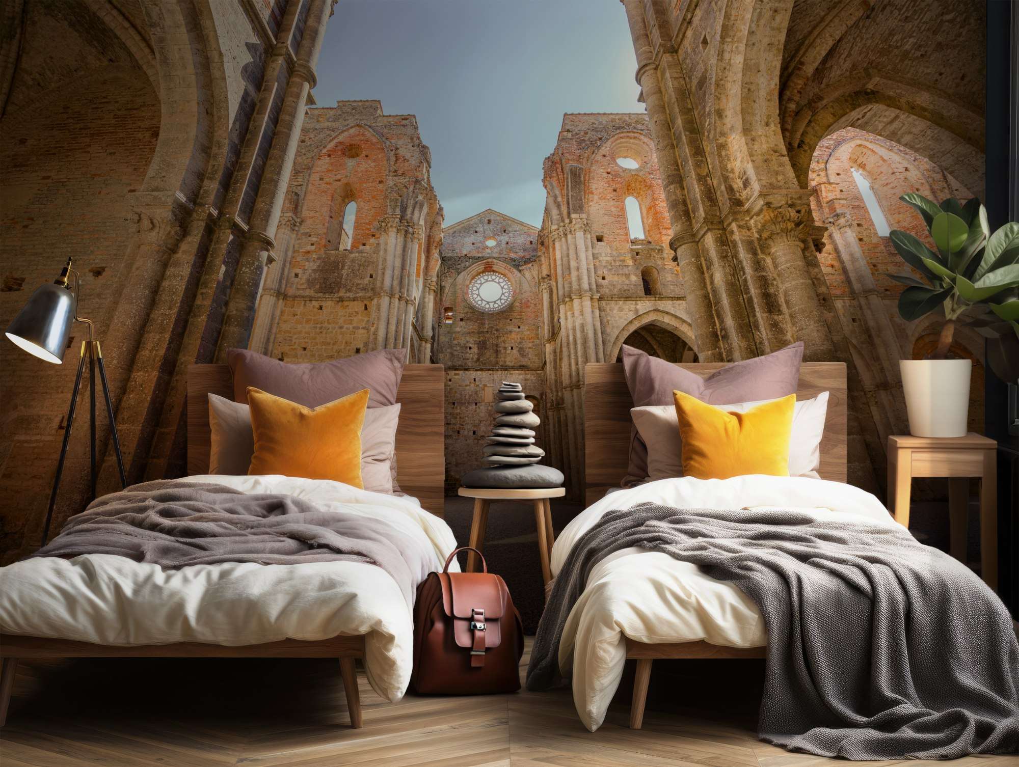 Verlaten Kathedraal zonder Dak