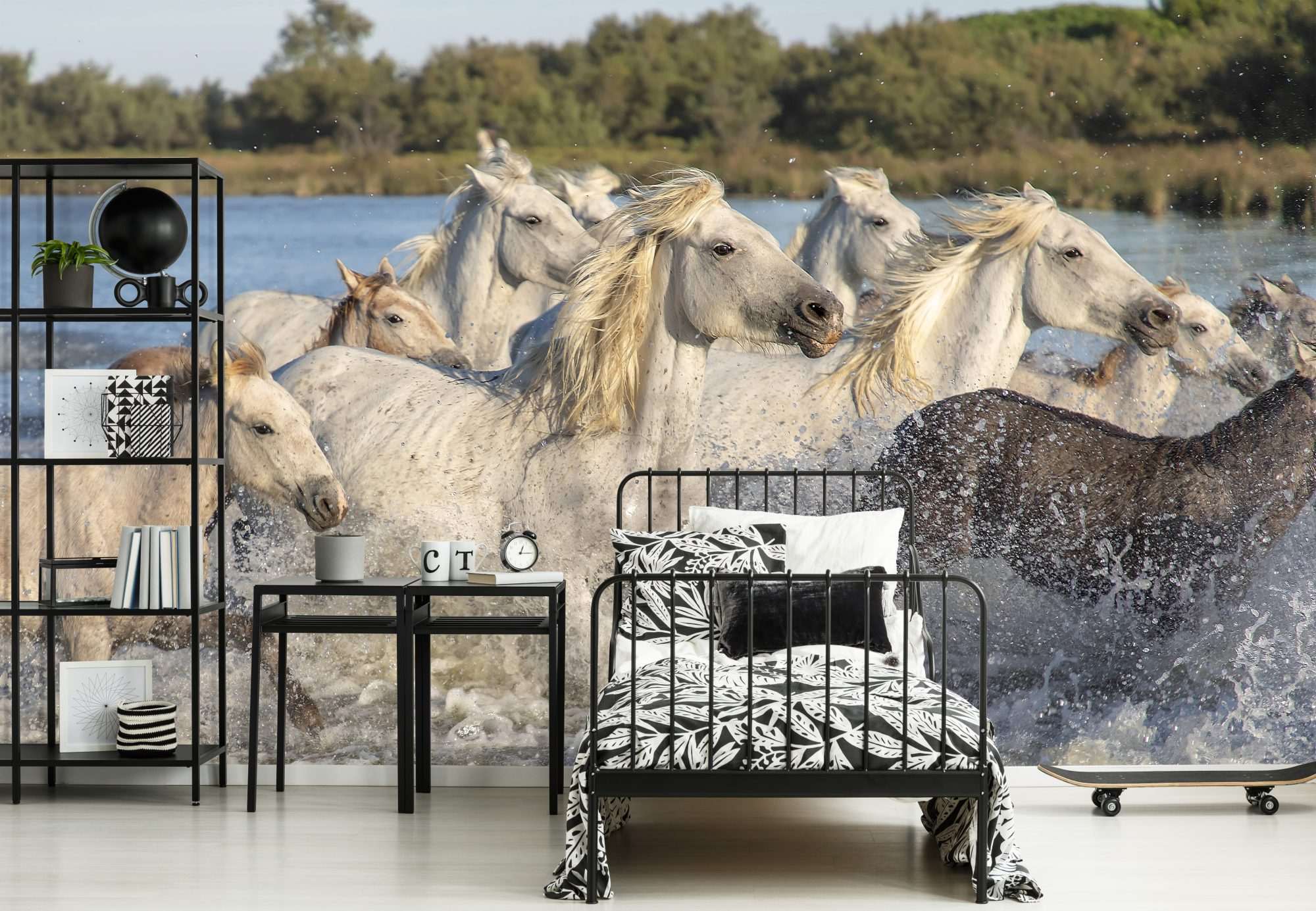 Wilde Paarden in het Water