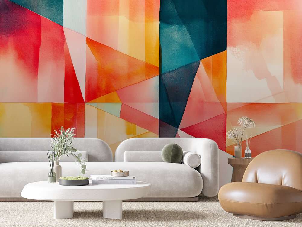 Abstracte Kleurovergangen en Vormen