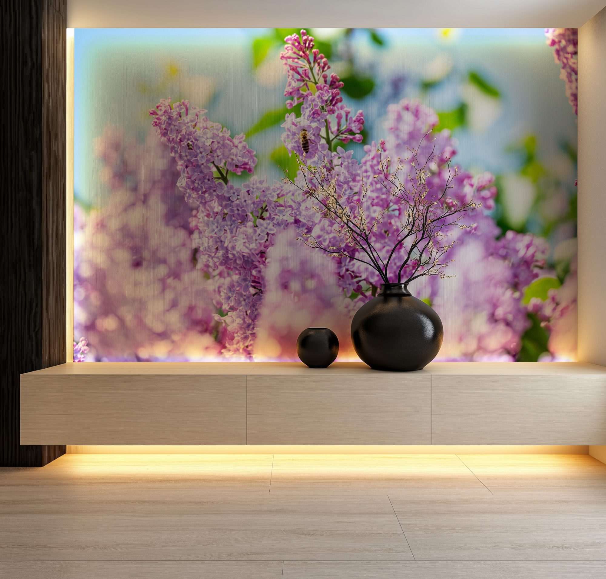 Hortensia Bloemen in Zonlicht