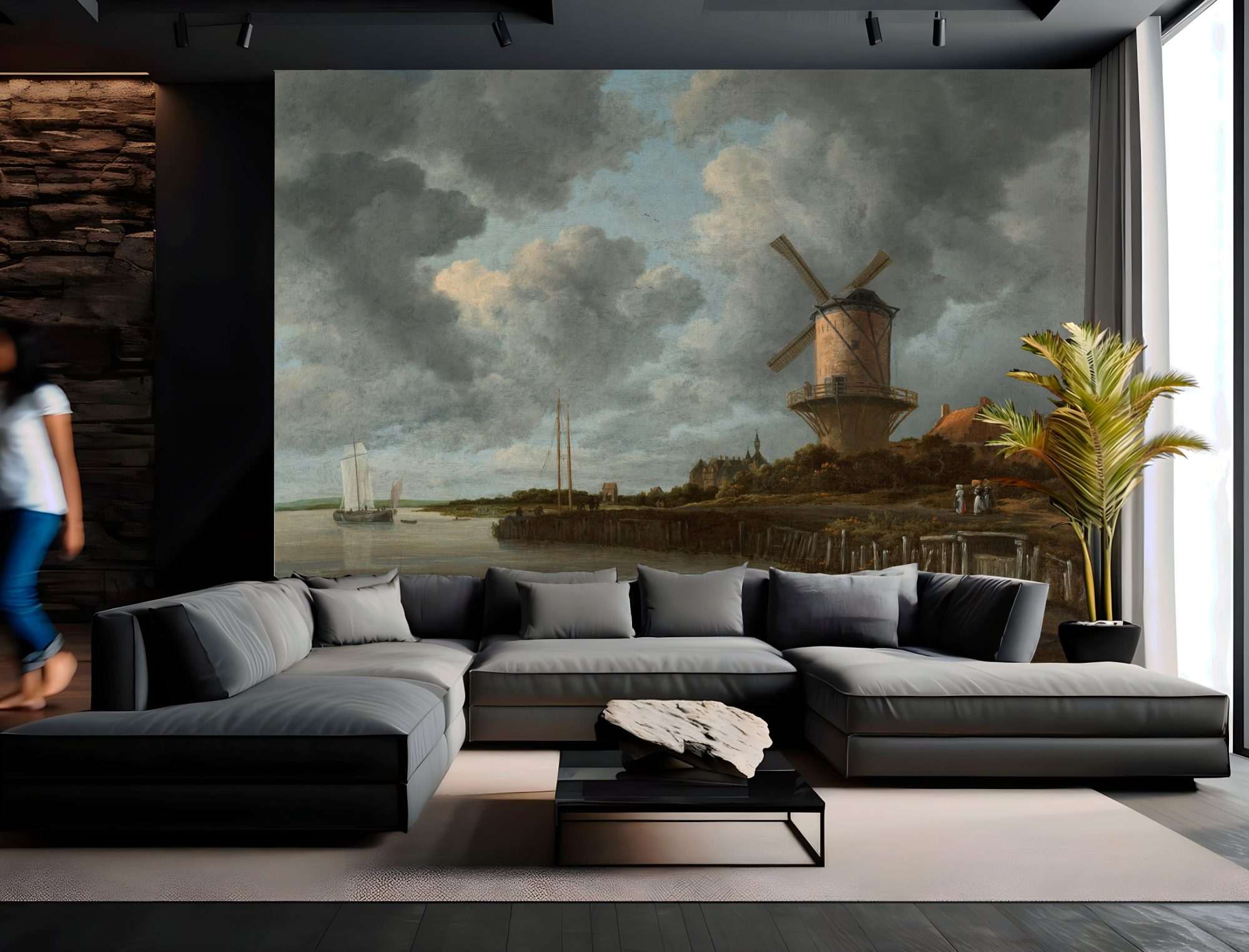 Jacob Isaacksz van Ruisdael - Molen bij Wijk bij Duurstede