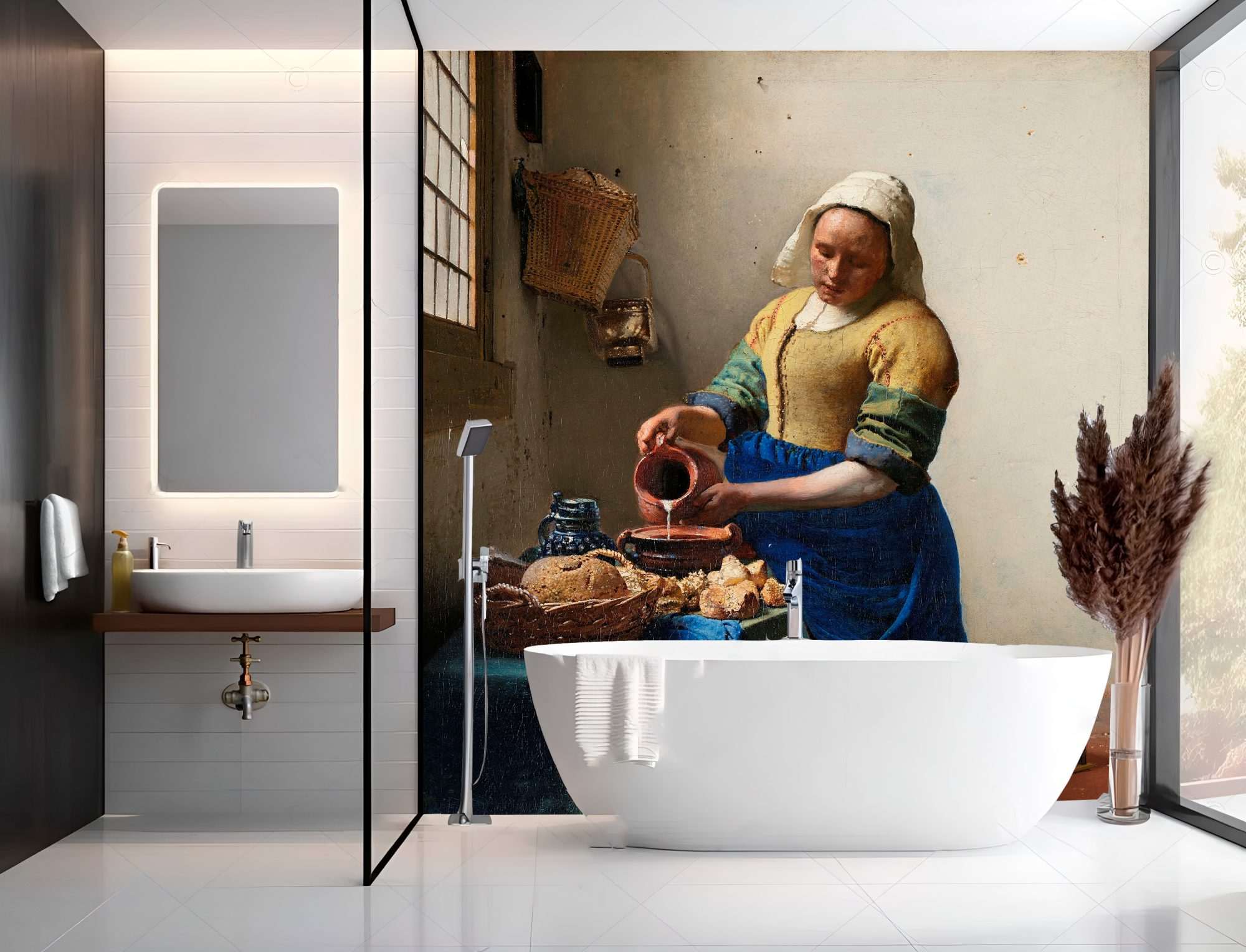 Vermeer - Het melkmeisje