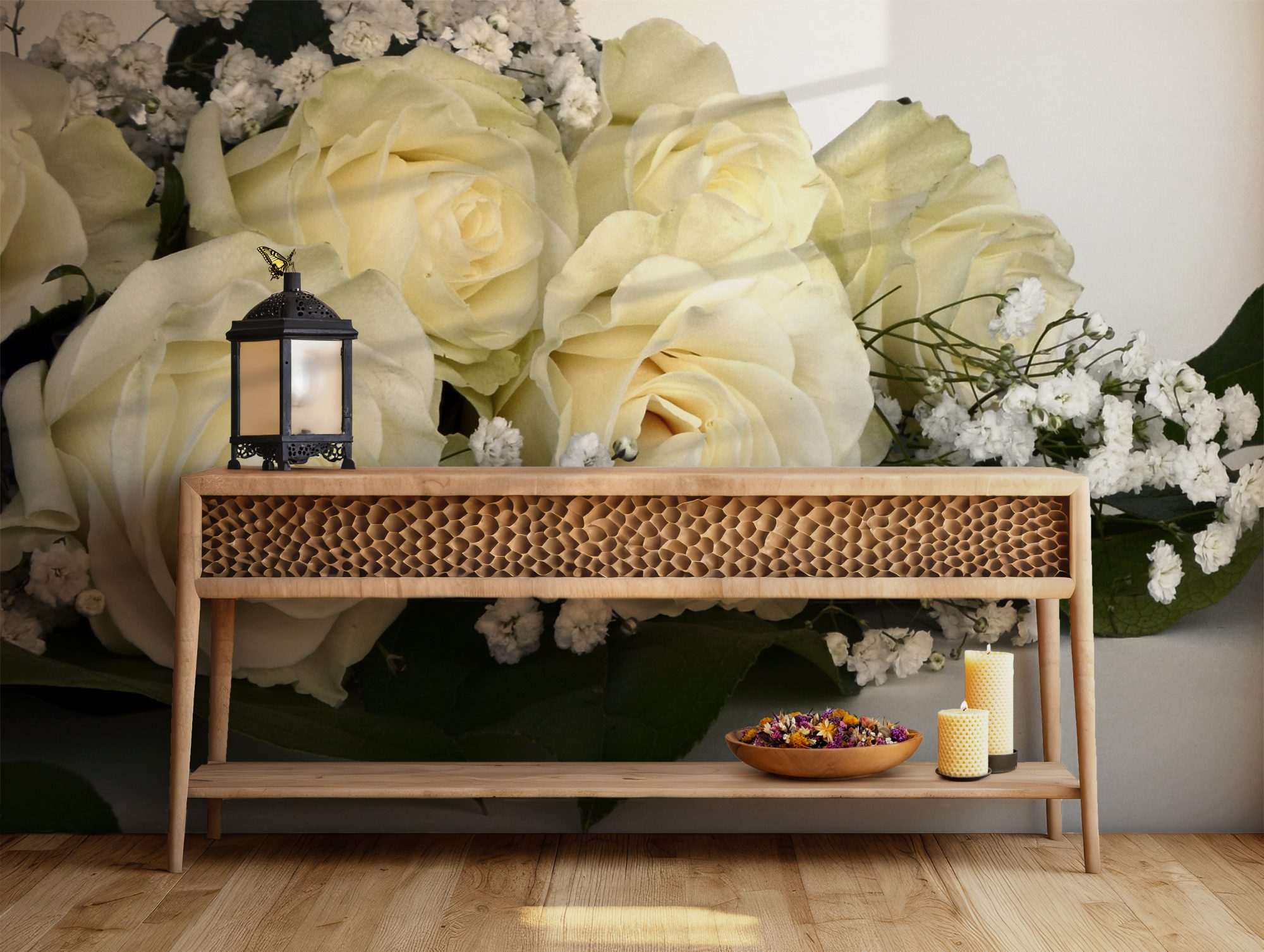 Witte Rozen Bruidsboeket