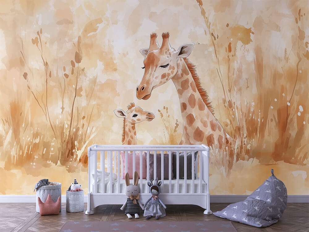 Giraffe met Jong Kinderkamer