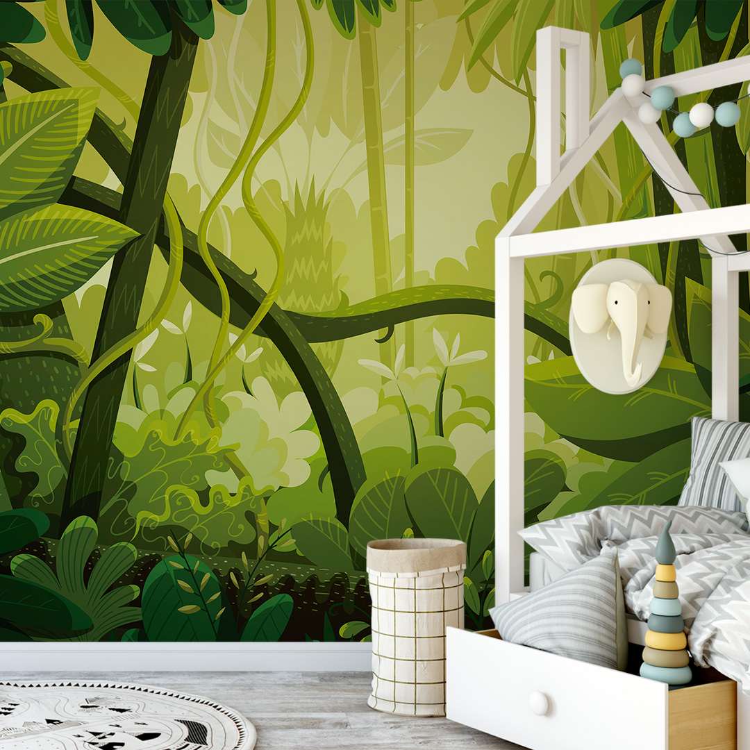Jungle Avontuur voor de Kinderkamer