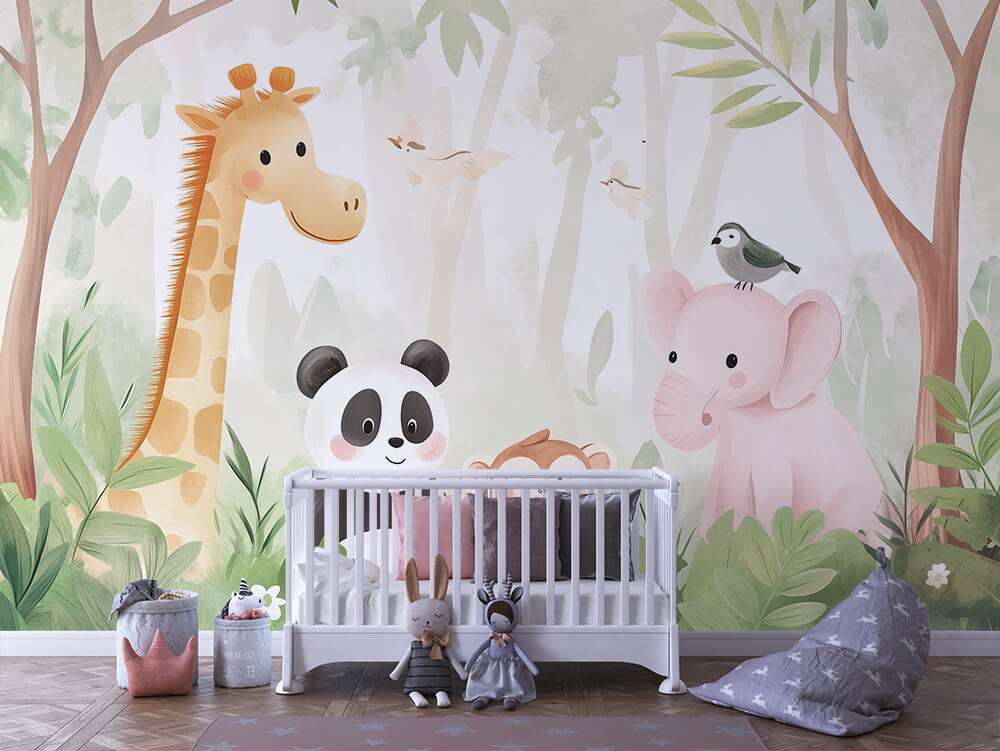 Junglevriendjes voor de Kinderkamer
